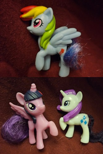 Little pony brushable - little,