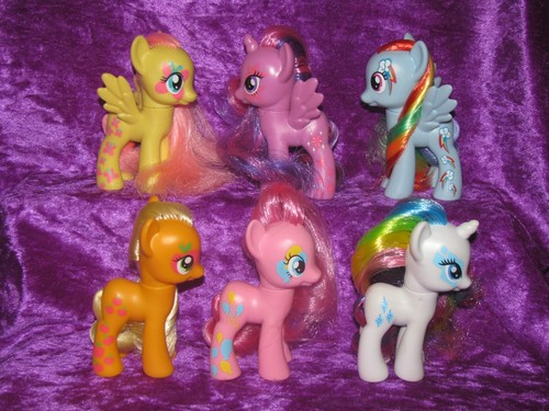 Little pony mane six - my, set
