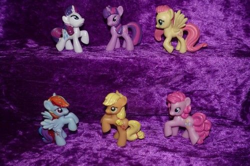 Little pony mane six set - pony, g4
