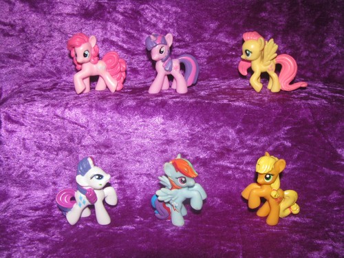 Little pony mane six set - my,